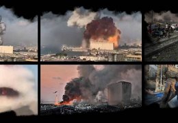 Beyrut’ta kıyamet dehşeti