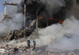 Erivan’daki yangın söndürüldü