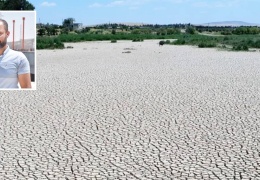 Tişrîn küçük bir gölete dönüştü