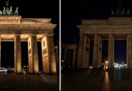 Almanya’da tasarruf için ışıklar söndü 