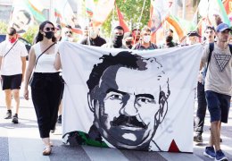 Stuttgart’ta tecrit ve işgal protestosu