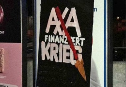AXA-OYAK işbirliğine protesto