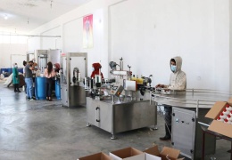 Temizlik maddelerini Roj karşılıyor