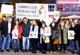 Köln’de 100. Adalet Nöbeti