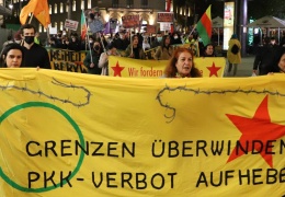 Saarbrücken’de çifte protesto