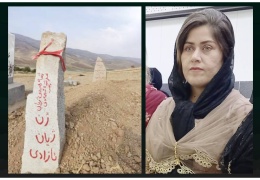 Mezar taşına ‘Jin jiyan azadî’ yazıldı