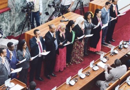 Kalkınma için savaşı bıraktık