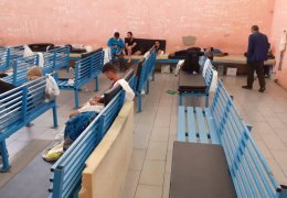 Sığınmacılar açlık grevine başladı