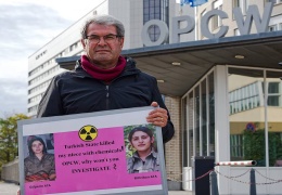 OPCW önündeki eylem 5. ayında