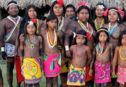 Embera yerlileri için anlaştılar