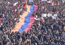 Dağlık Karabağ’da abluka protestosu 