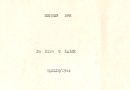 Çîroknûsekî jibîrçûyî ji salên 1960’î 