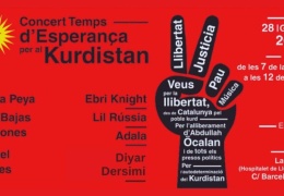 Barcelona’da Öcalan konseri