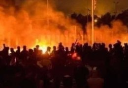 Zaxo’da TIRkiye protestosu