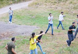 Gençler kampta buluştu 