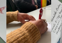 Kadın ve çocuklardan Öcalan’a kart