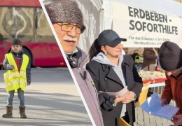 Birhat ve Cudi kumbarasını bağışladı