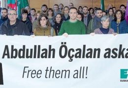 Basklı sendikalardan Öcalan'a Özgürlük kampanyası