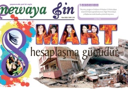 '8 Mart hesaplaşma günüdür'
