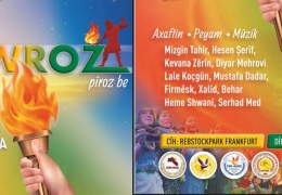 Almanya Newroz’u Frankfurt’ta