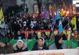Avrupa'nın Newroz gecesi