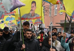 Öcalan için yürüdüler