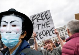 'Zorunlu korona aşısına hayır'