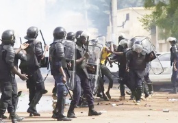 Moritanya’da Cop protestosu
