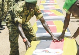 Somali'de saldırı: 54 Uganda askeri öldü