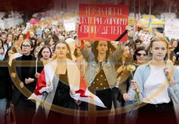 Kadınlar Lukaşenko’nun istifasını istedi