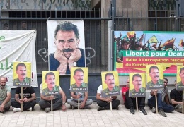 Avrupa’da Kürtler tecride karşı eylemdeydi