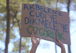 Cudi yanıyor Akbelen talan ediliyor