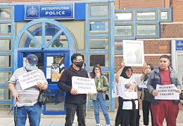 Londra’da çetelere karşı eylem