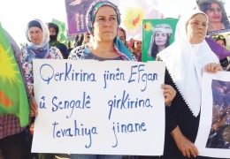 Rojava'dan tüm ezilen kadınlara
