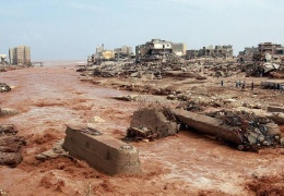 Derne’de her yer ceset