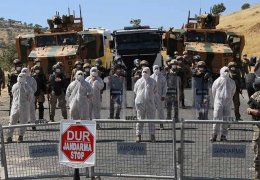 Karantinadaki köye test yerine makarna