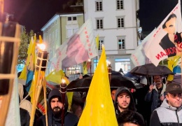 Winterthur’da meşaleli yürüyüş