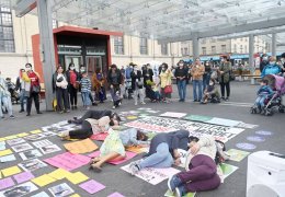 Bern’de tecavüz saldırıları protesto edildi