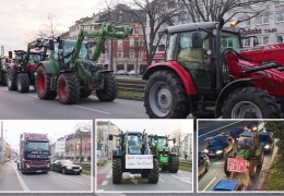 Çiftçiler 16 eyaleti kilitledi