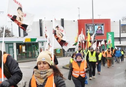 Herford’dan Bielefeld’e yürüdüler