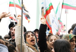 Özgürlüğü haykırmak için geldik