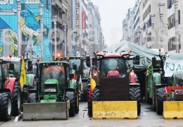Çiftçilerin Brüksel çıkarması