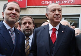 Bizans sarayında kavga