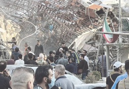 Diplomatik misyon vuruldu