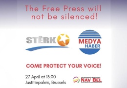 Özgür bir basın için Brüksel’e