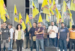 Üç ülkede tecrit protestosu