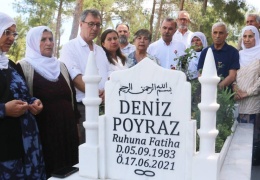 Deniz Poyraz mezarı başında anıldı