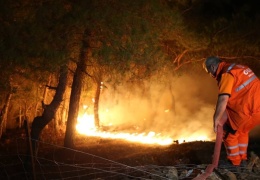 Yangın Atina’ya ulaştı