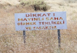 Dersim’de 10 bin mayın