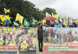 Den Haag’da saldırılar protesto edildi